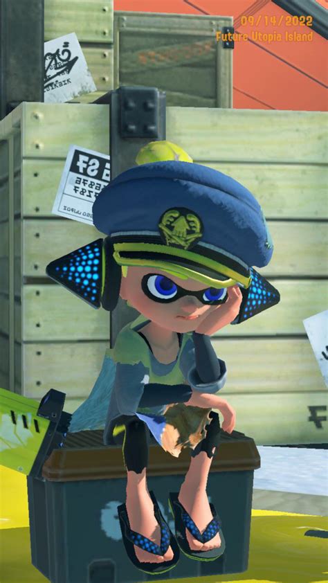 This is what the boy captain looks like in Splatoon 3 : r/splatoon