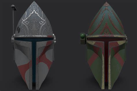 ArtStation - Mandalorian Helmet Concept