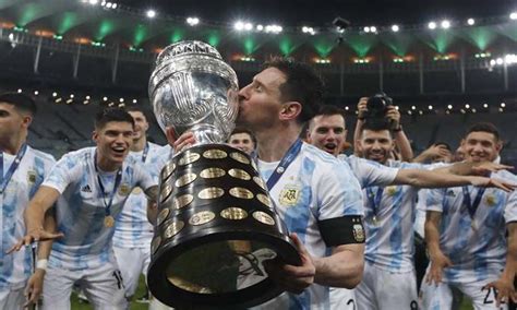 Copa America: Lionel Messi wins maiden international trophy as ...