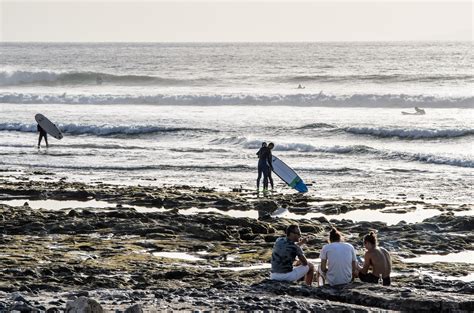 Playa de Las Americas in Tenerife is one of the most popular surf spots in the Canary Islands ...