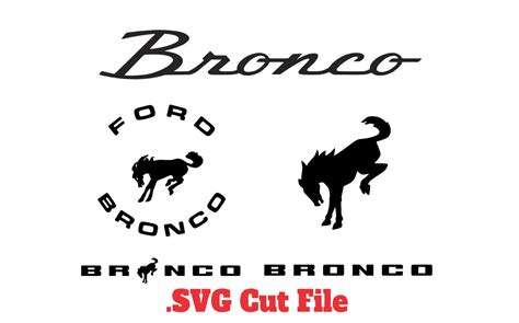 Bronco Logo SVG Cut Files Pack For Cricut Only | ubicaciondepersonas ...