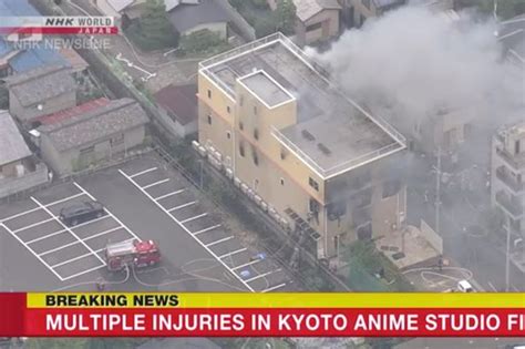 Kyoto Animation fire: 'Several' dead and more than 40 injured in Japan studio blaze - Mirror Online