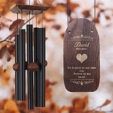 Personalized Memorial Wind Chimes Outdoor Custom Wind Chime | Etsy