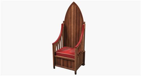 3D medieval throne chair model | 1145021 | TurboSquid