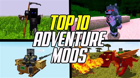 Top 10 Minecraft Adventure & RPG Mods - YouTube