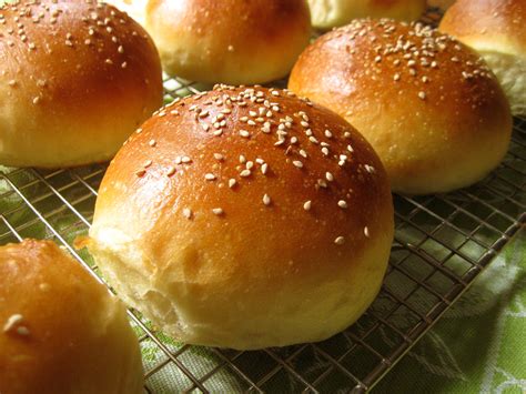 Light Brioche Burger Buns Recipe — Dishmaps