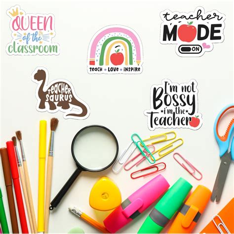 Teacher Sticker Bundle, Teacher Stickers, Classroom Stickers ...