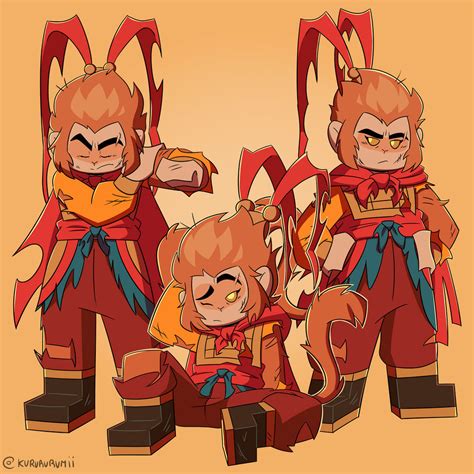 LEGO Monkie Kid beaten up Wukong by Kurukoo on DeviantArt