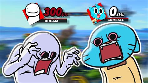 Gumball vs Dream but it's animated - YouTube