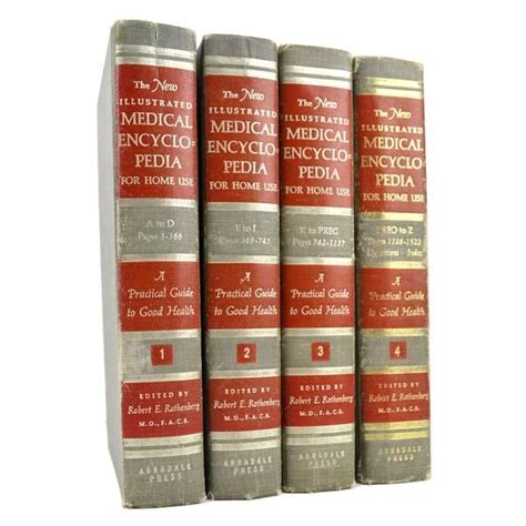 Medical Book Set The New Illustrated Medical Encyclopedia 1967 Gray and ...