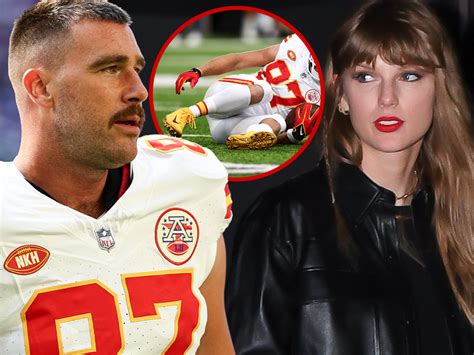 Football Fans Dub Travis Kelce's Injury 'Taylor Swift Curse' After She ...