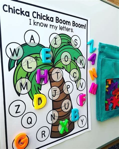 Chicka Chicka Boom Boom Craft and Activities: Book Buddy