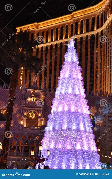 Christmas at the Venetian Resort Hotel Casino in Las Vegas Editorial ...