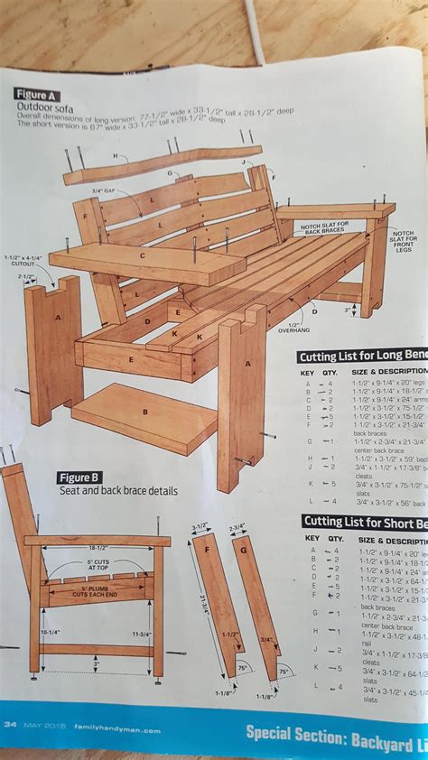 First Project: Patio Benches #WoodProjectsCreative | Free woodworking plans furniture, Diy patio ...