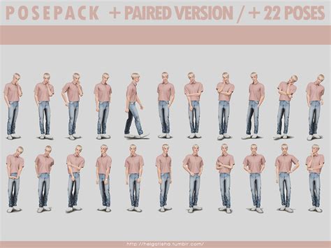 The Sims Resource - Male poses 04