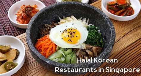 Halal Korean Restaurants In Singapore