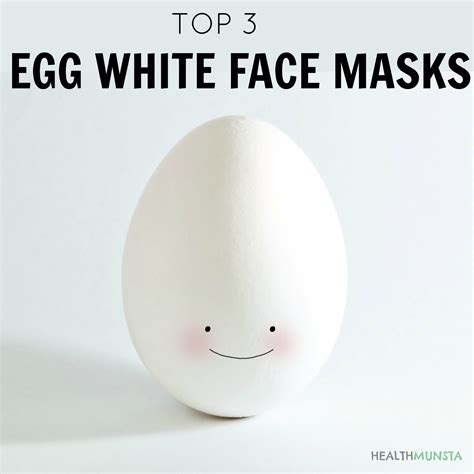 DIY: Egg White Face Mask Recipes for Beautiful Skin | Egg white face ...