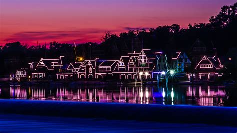 Lights on Philadelphia's Boathouse Row to be shut off for 8 months due to renovation - 6abc ...