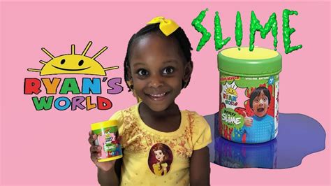 Ryan's World Mystery Slime Review - YouTube