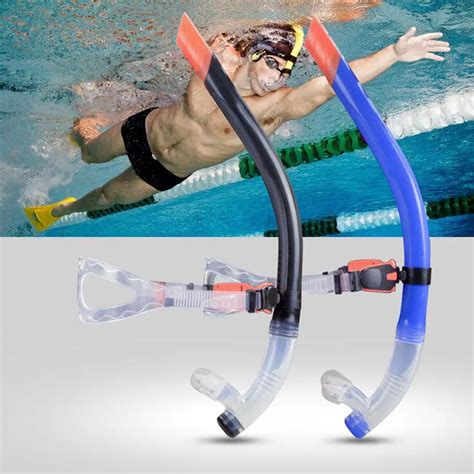 JAZERO SN27 Swimming Training Breathing Tube Semi Dry Front Training ...