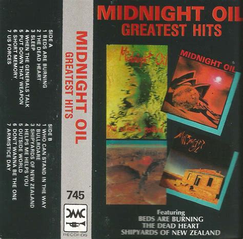 Midnight Oil - Greatest Hits (Cassette) | Discogs