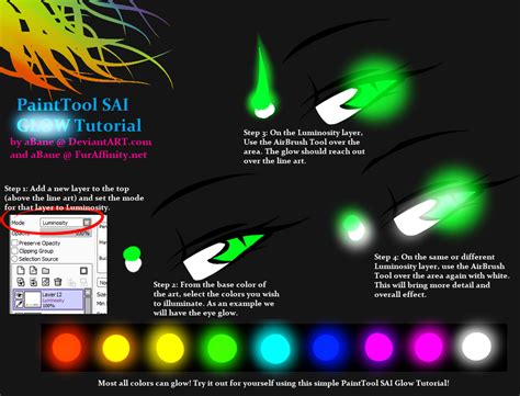 PaintTool SAI GLOW Tutorial by aBane on DeviantArt