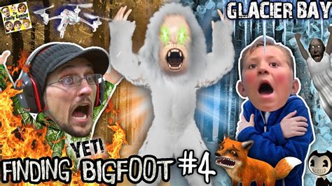 FINDING BIGFOOT GAME: The Yeti vs FGTEEV! (Glacier Bay Map New Update w/ Bendy & Granny Items ...