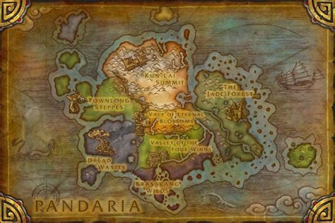 Pandaria map