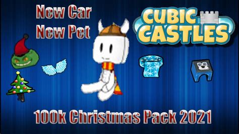 CUBIC CASTLES - 100k OPENING CHRISTMAS PACK 2021 - YouTube