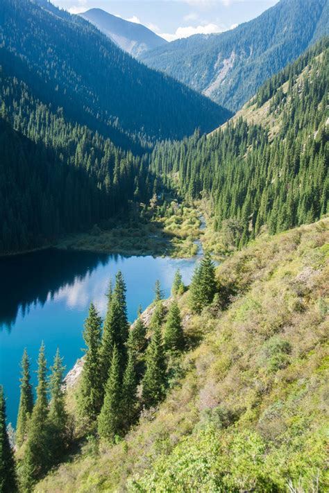 The first of three lakes at Kolsai park in Kazakhstan. | Asya