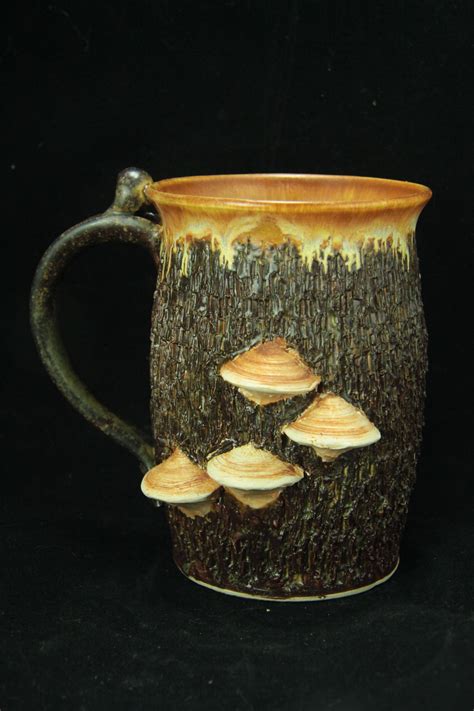 Mushroom Mug #original #gift #mug | Pottery mugs, Ceramic pottery, Ceramic cafe