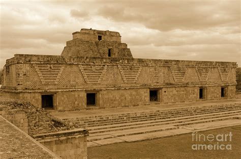 Nunnery Quadrangle Uxmal Photograph by John Mitchell | Pixels