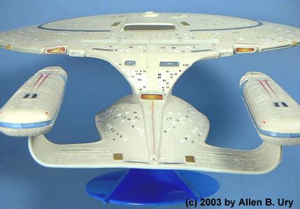 U.S.S. Enterprise D 1:1400 Model Kit by AMT/Ertl