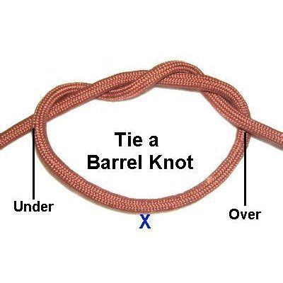 Barrel Knot | Knots, Knotted rosary, Jewelry knots