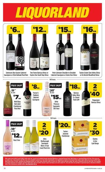 Liquorland catalogue - All specials from the latest Liquorland catalogues