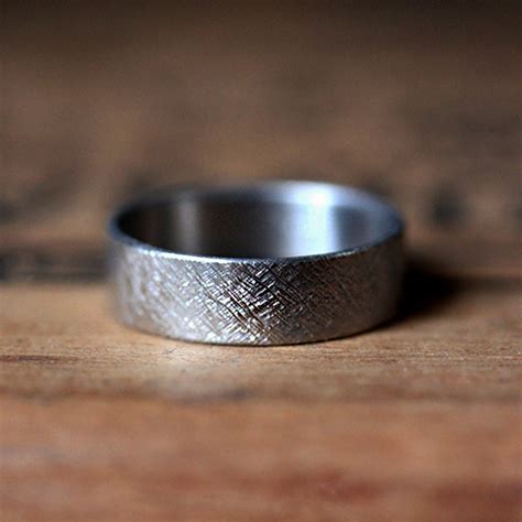 Mens palladium wedding band mens wedding ring by metalicious