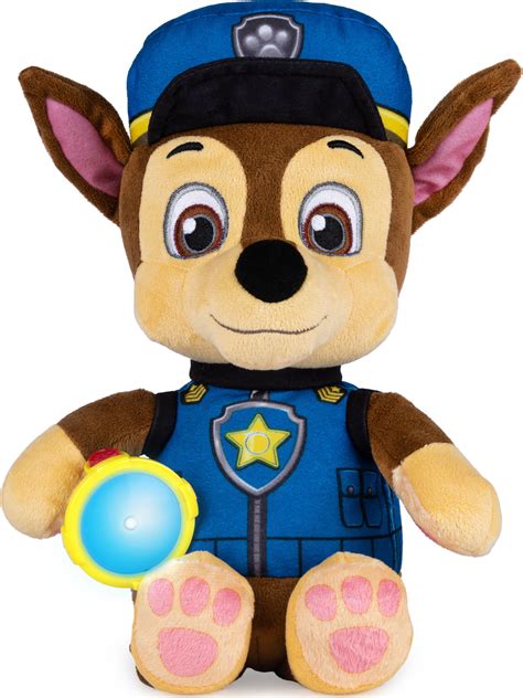 PAW Patrol, Snuggle Up Chase Plush with Flashlight and Sounds, for Kids Aged 3 and Up - Walmart ...