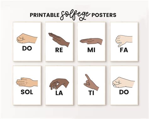 Do Solfege Hand Signs Printable