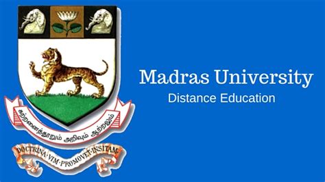 University Of Madras Distance Education Courses & Admission 2023