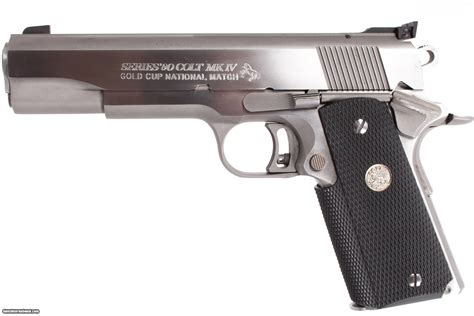 Colt Gold Cup National Match Series 80 MK4 1911a1 45.ACP INV 196510