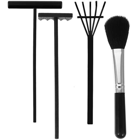 Zen Garden Kit - Japanese Meditation Sand Garden Set with Rake & Brush | eBay