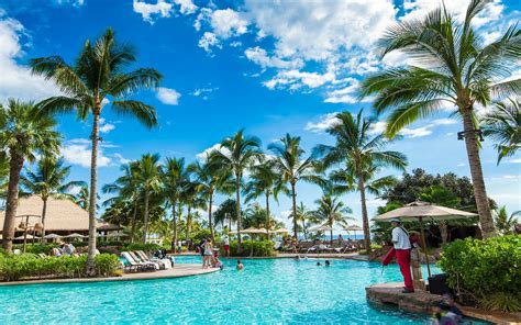 Poolside in Paradise