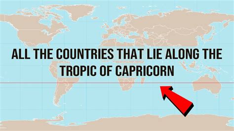 Tropic Of Capricorn Countries