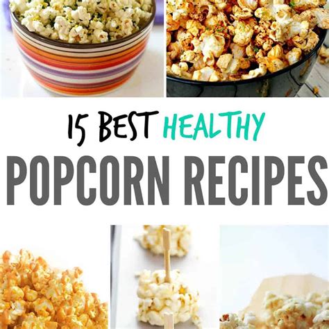 Best Healthy Popcorn Recipes » LeelaLicious