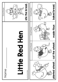 The Little Red Hen Worksheets and Activities by Lavinia Pop | TpT