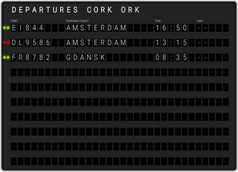 Cork Airport Departures [ORK] Flight Schedules & departure