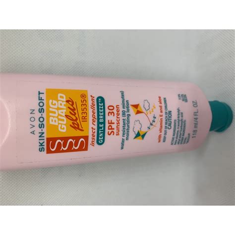 Avon Skin-so-Soft Bug Guard Plus Gentle Breeze SPF30 Insect Repellent ...