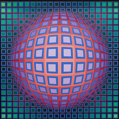 La Base observa: Víctor Vasarely pintor húngaro nacido en Pécs