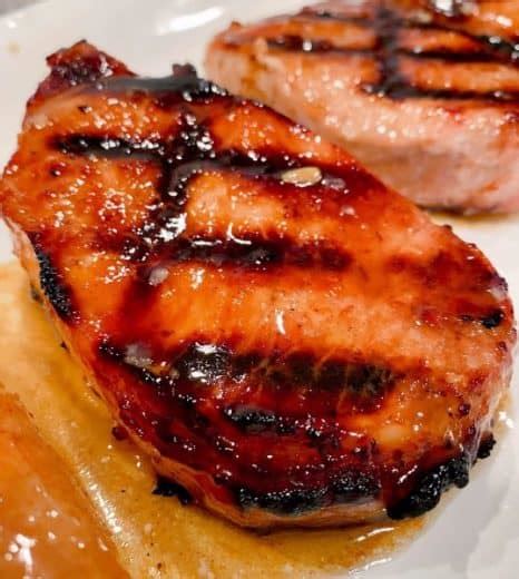 Brown Sugar Glazed Pork Chops | Norine's Nest