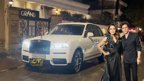 Shahrukh Khan and Gauri Khan Seen in Rolls Royce Cullinan and Mercedes Maybach S580 » Car Blog India